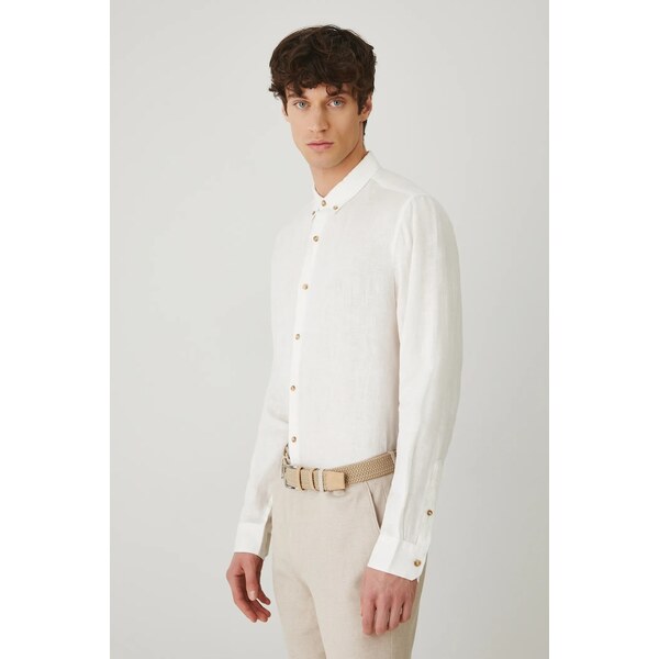 Ľanová košeľa Medicine 66512817