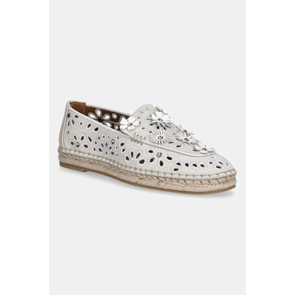 Semišové espadrilky Kurt Geiger London Flower Espadrille Loafer 64329251