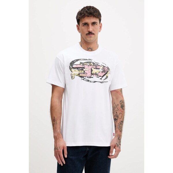 Bavlnené tričko Diesel T-NORM-T11 65118814