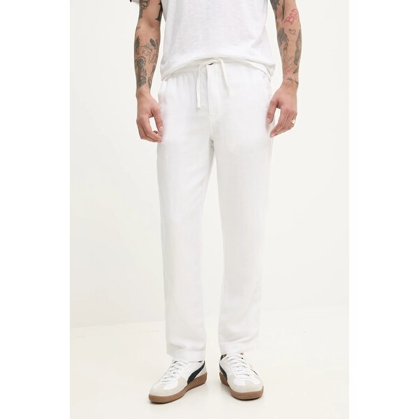 Ľanové nohavice Superdry 64448753