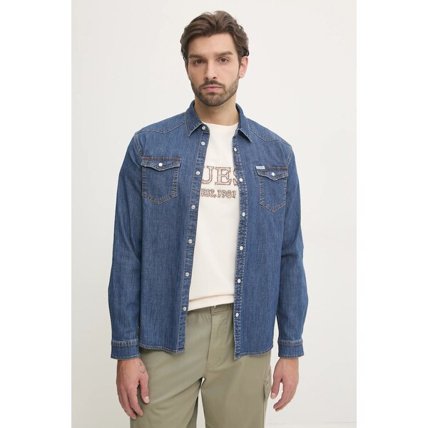 Rifľová košeľa Guess TRUCKEE 60861113