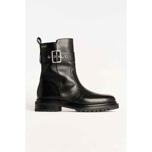 Kožené členkové topánky Karl Lagerfeld BINKY 65166867