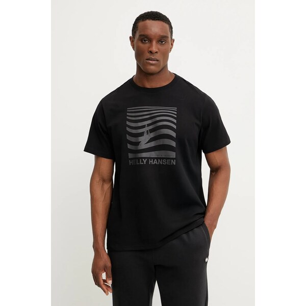 Bavlnené tričko Helly Hansen SHORELINE 64329681