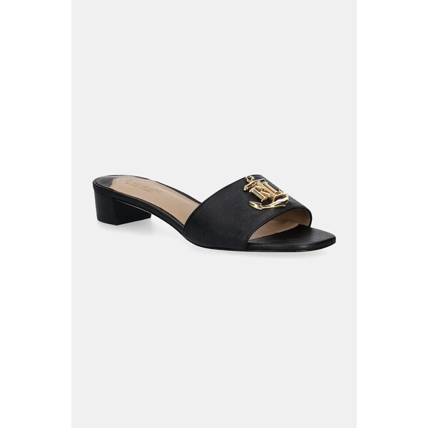 Kožené šľapky Lauren Ralph Lauren Fay Logo II 61472799