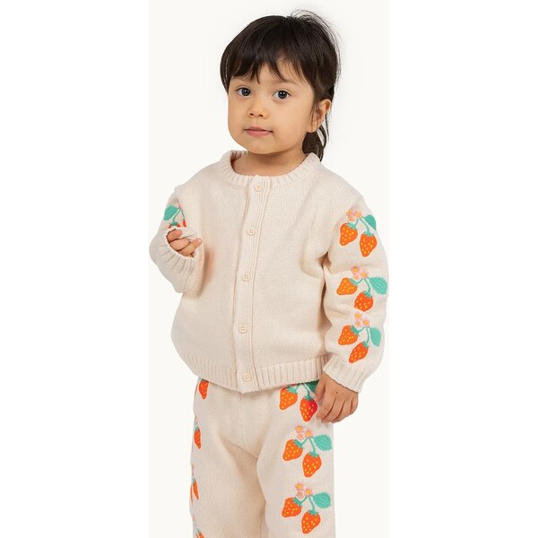 Detský bavlnený kardigan Tinycottons STRAWBERRIES BABY CARDIGAN 61862570