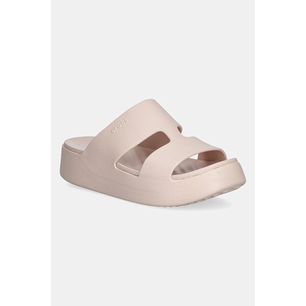 Šľapky Crocs Getaway Platform H - Strap 63023470