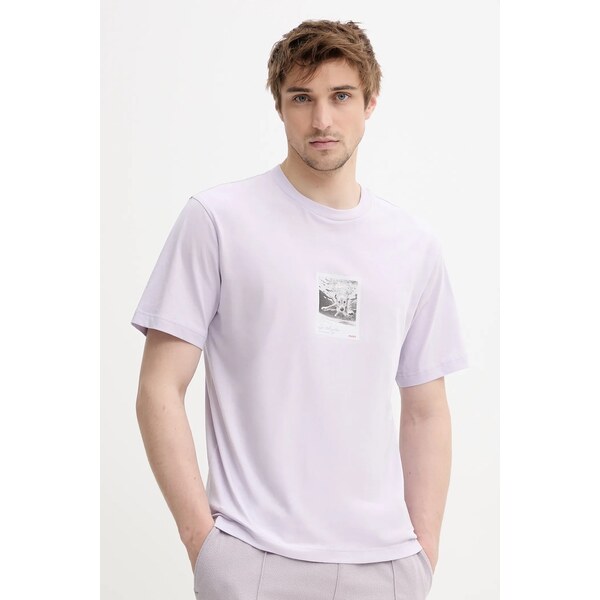 Bavlnené tričko HUGO 63155089