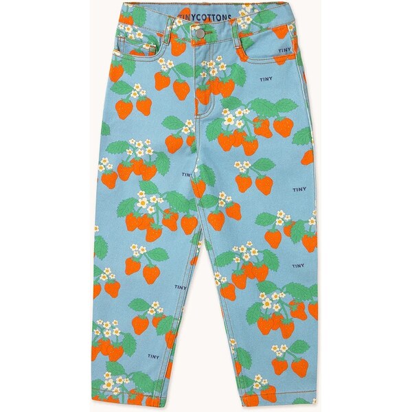 Detské rifle Tinycottons STRAWBERRIES STRAIGHT JEANS 63155430