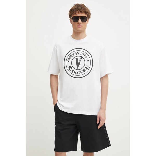 Bavlnené tričko Versace Jeans Couture 62177073