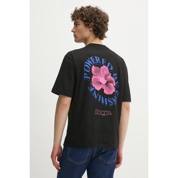 Bavlnené tričko Hugo Blue 63319440