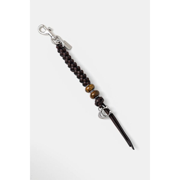 Kožená kľúčenka Coach 65389738