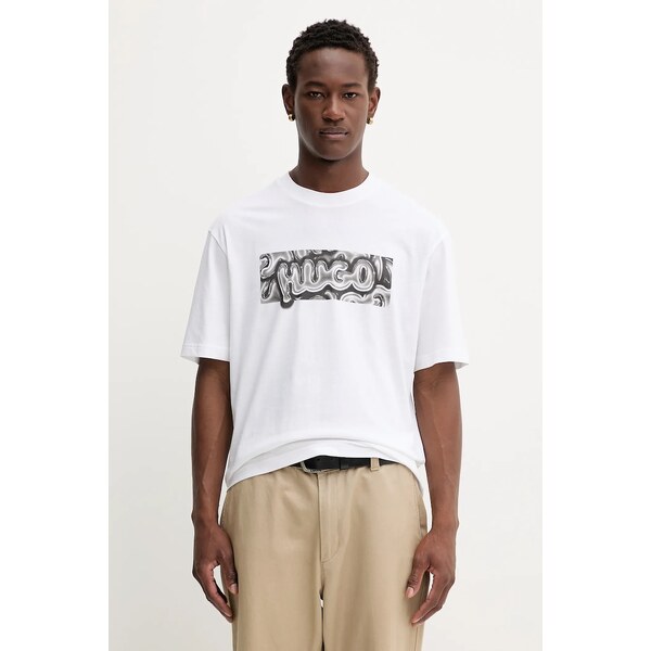 Bavlnené tričko Hugo Blue Nedirix 65312440