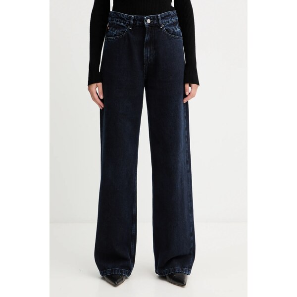 Bavlnené rifle BOSS Orange C_MARLENE HR 8.0 65377063