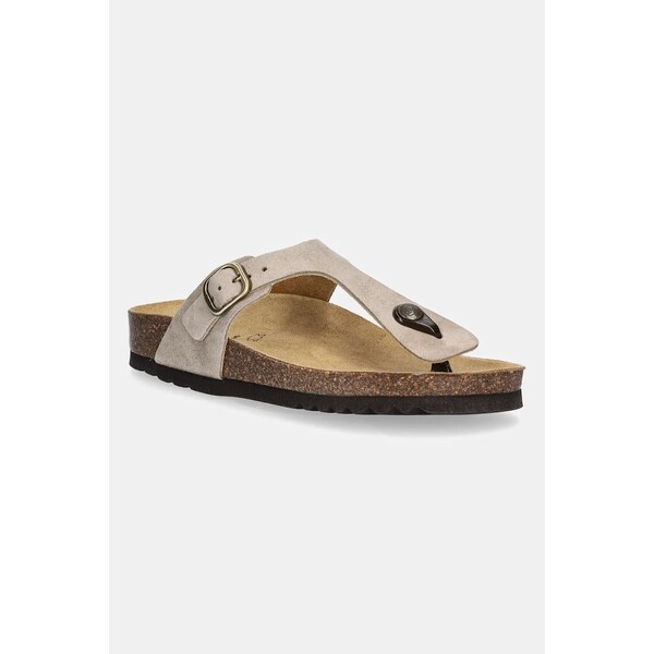 Semišové žabky Scholl NICOLE 63988772