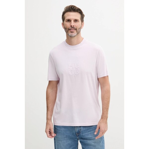 Bavlnené tričko HUGO 63301135