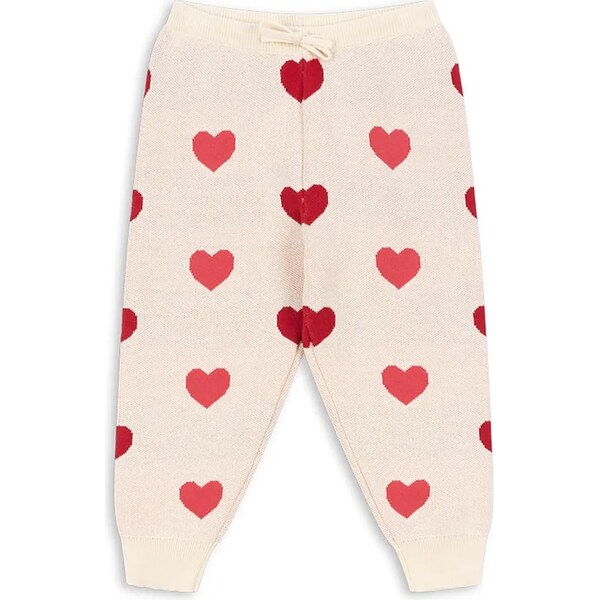 Detské bavlnené nohavice Konges Sløjd LAPIS KNIT PANTS GOTS 65477668