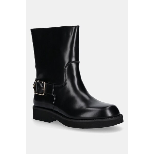 Kožené členkové topánky BOSS Eleri 64816178