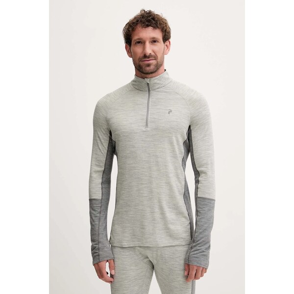 Funkčné tričko s dlhým rukávom s prímesou vlny Peak Performance Magic 65712812