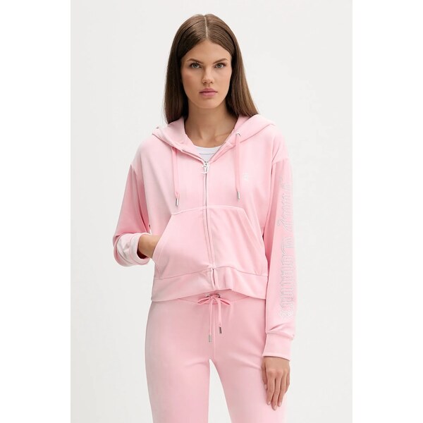 Velúrová mikina Juicy Couture 65544934