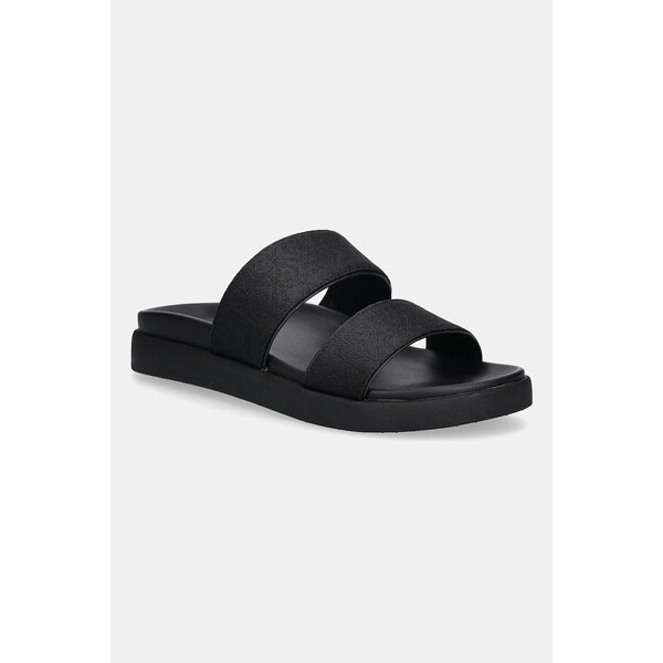 Šľapky Calvin Klein FLAT SLIDE - JACQ 63454218