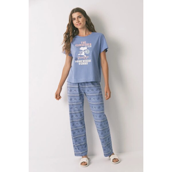 Bavlnené pyžamo womensecret 65586195