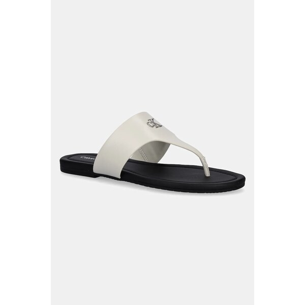 Šľapky Calvin Klein Jeans FLAT SANDAL TOEPOST MG 63454874