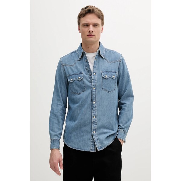 Rifľová košeľa United Colors of Benetton 63536817