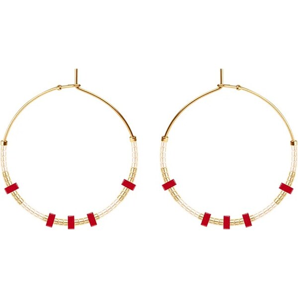 Pozlátené náušnice Lilou 63536739