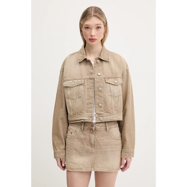 Rifľová bunda Tommy Jeans 63537189