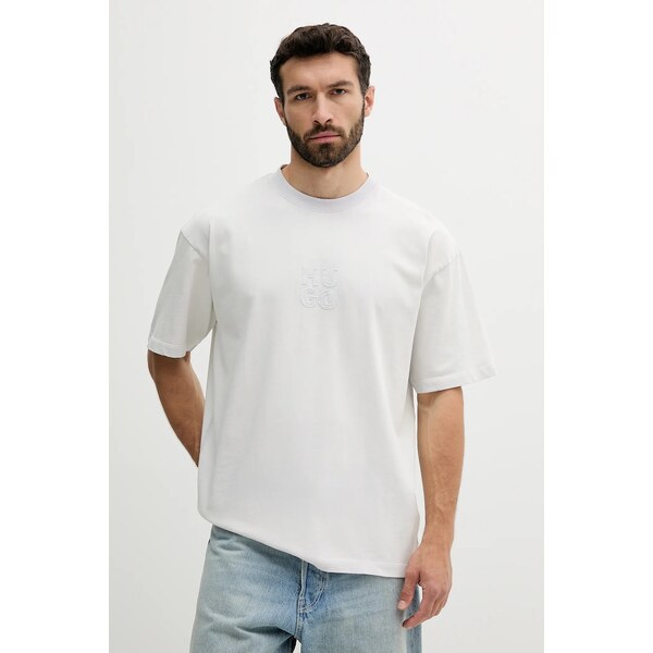 Bavlnené tričko HUGO 63537548