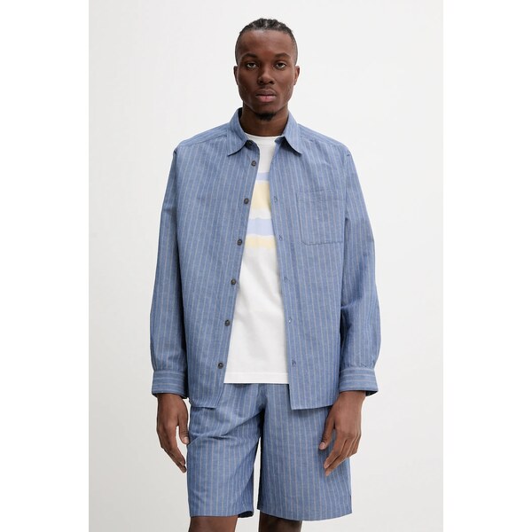 Košeľa s prímesou ľanu A.P.C. chemise malo 63565237