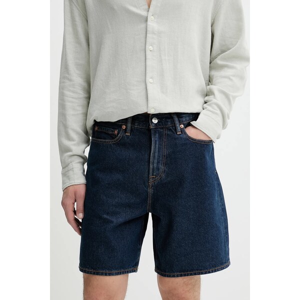 Rifľové krátke nohavice Abercrombie & Fitch 63536568