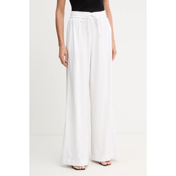 Nohavice s prímesou ľanu Gestuz 64186245