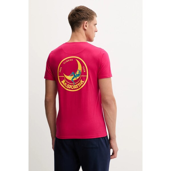 Bavlnené tričko LA Sportiva Climbing on the Moon 65609900