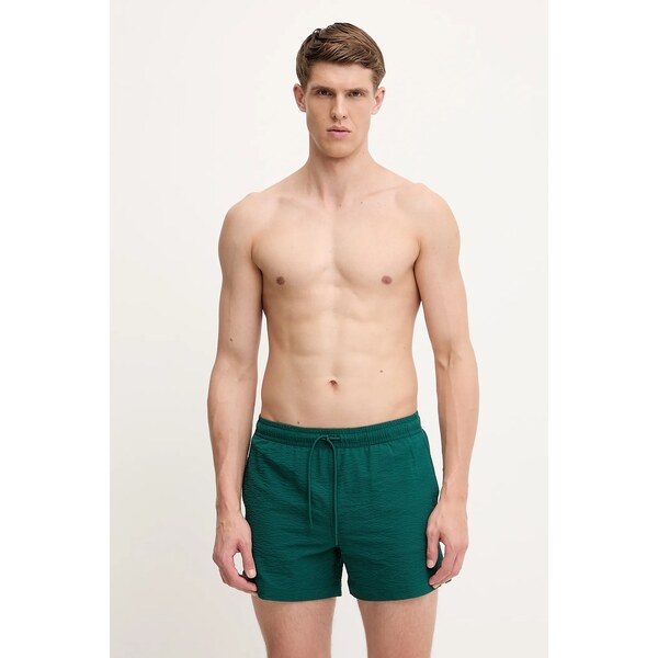 Plavkové šortky Abercrombie & Fitch 66513058