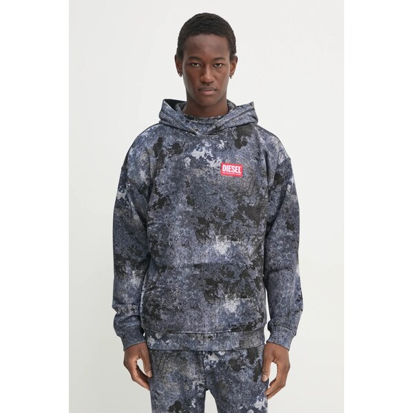 Bavlnená mikina Diesel S-BOXT-HOOD-R8 SWEAT-SHIRT 64319131