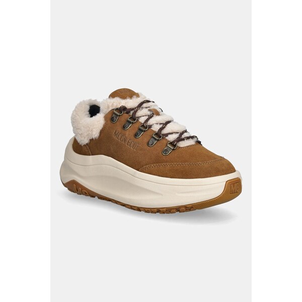 Semišové tenisky Moon Boot MB MOON247 CITY SHEARLING 66047262
