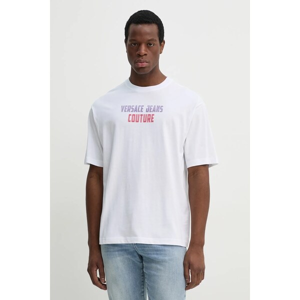 Bavlnené tričko Versace Jeans Couture 62350032