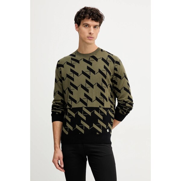 Sveter s prímesou vlny Karl Lagerfeld 65431024