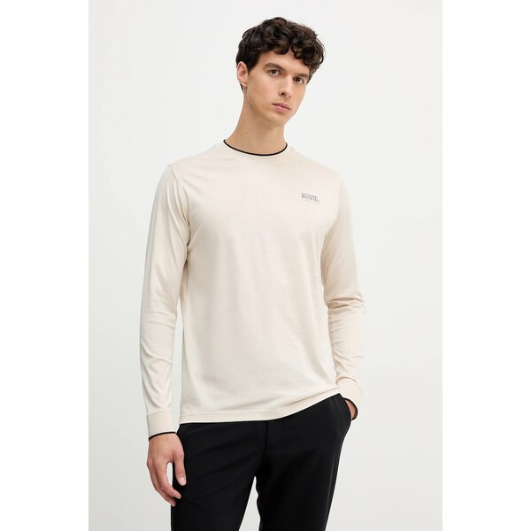 Bavlnené tričko s dlhým rukávom Karl Lagerfeld 65430988