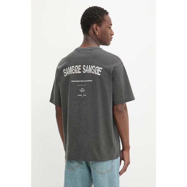 Bavlnené tričko Samsoe Samsoe SASWIRL 63915358