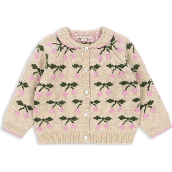 Detský sveter Konges Sløjd BELOU KNIT COLLAR CARDIGAN 65496507