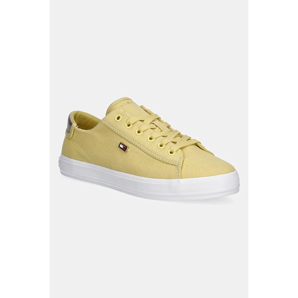 Tenisky Tommy Hilfiger VULC CANVAS LACE UP SNEAKER 62861363