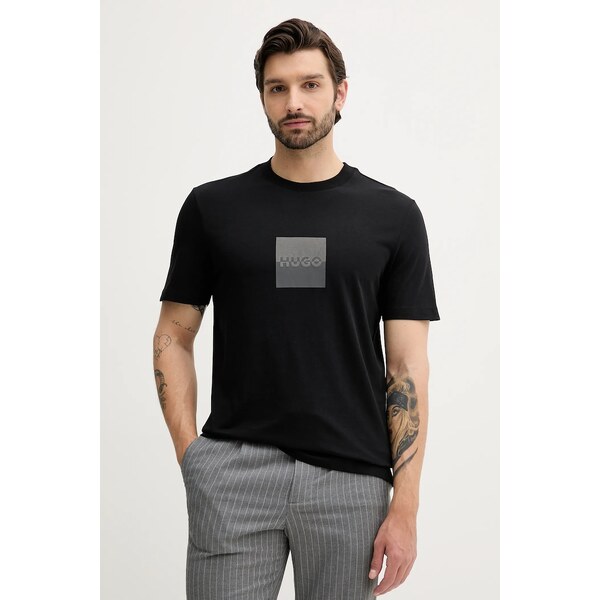 Bavlnené tričko HUGO Dusplit 63899766