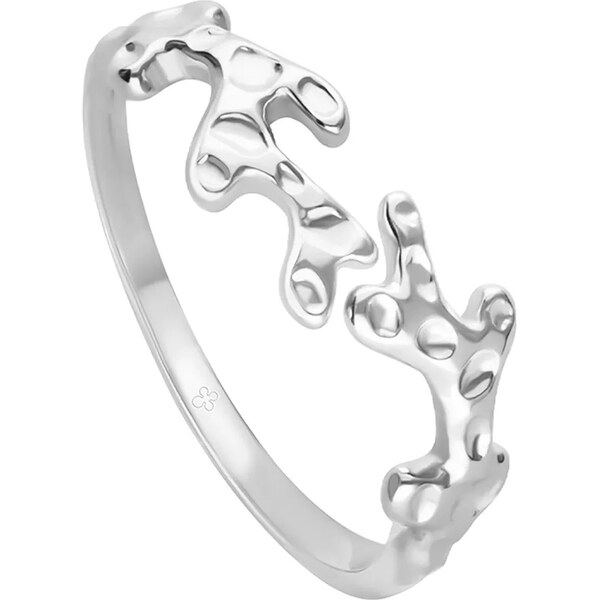 Postriebrený prsteň Lilou 63905504