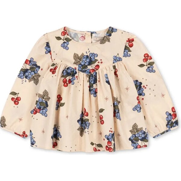 Detská bavlnená blúzka Konges Sløjd AVI LS BLOUSE GOTS 66047376