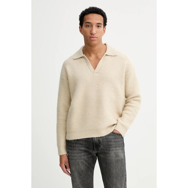 Sveter s prímesou vlny Calvin Klein 66047722
