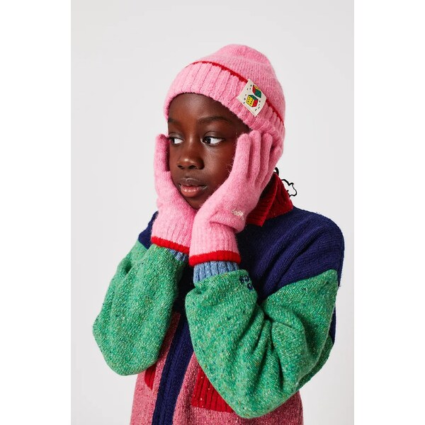 Detská čiapka s prímesou vlny Bobo Choses Roll The Dice 65129807