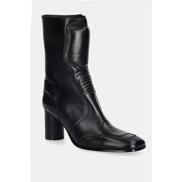 Kožené členkové topánky MM6 Maison Margiela 66047657