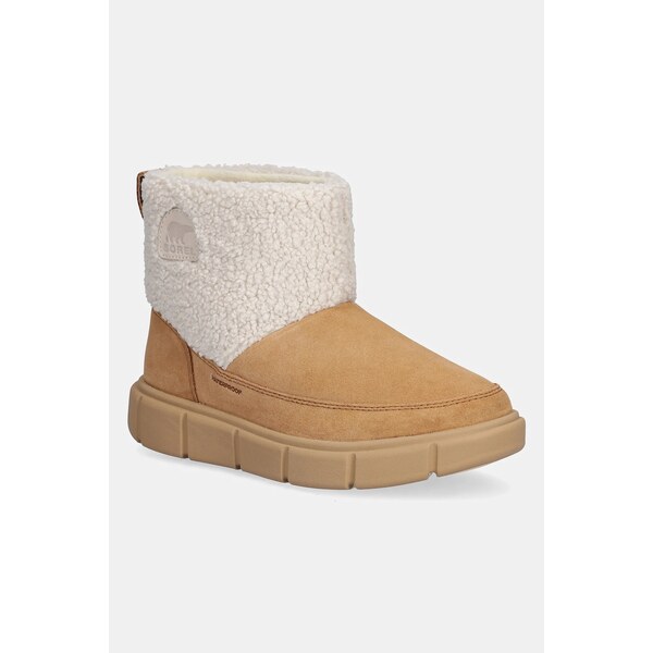 Semišové snehule Sorel SOREL EXPLORER III SLIP-ON COZY WP 65165822